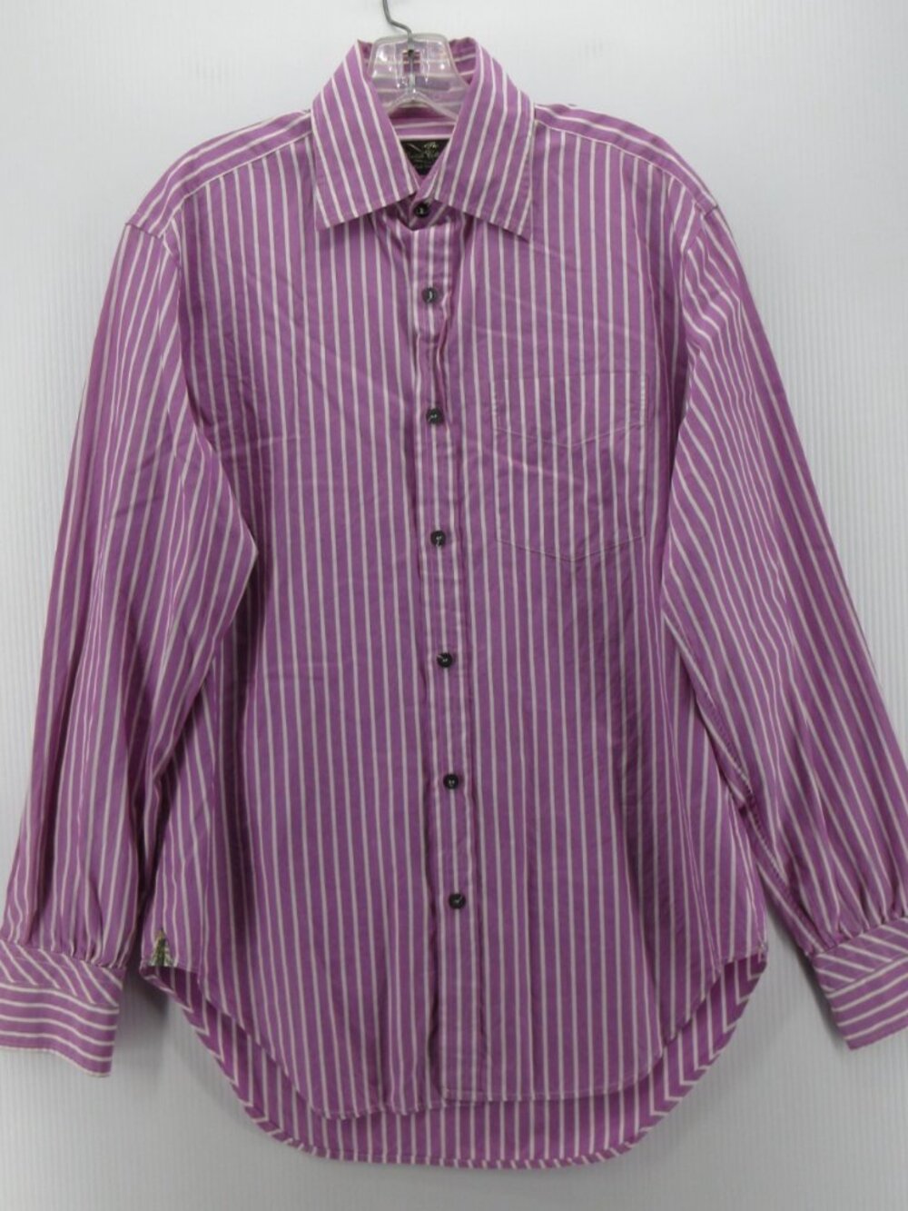 Paul Smith Shirt 15 1/2 Button Down Striped Business Pocket Italy